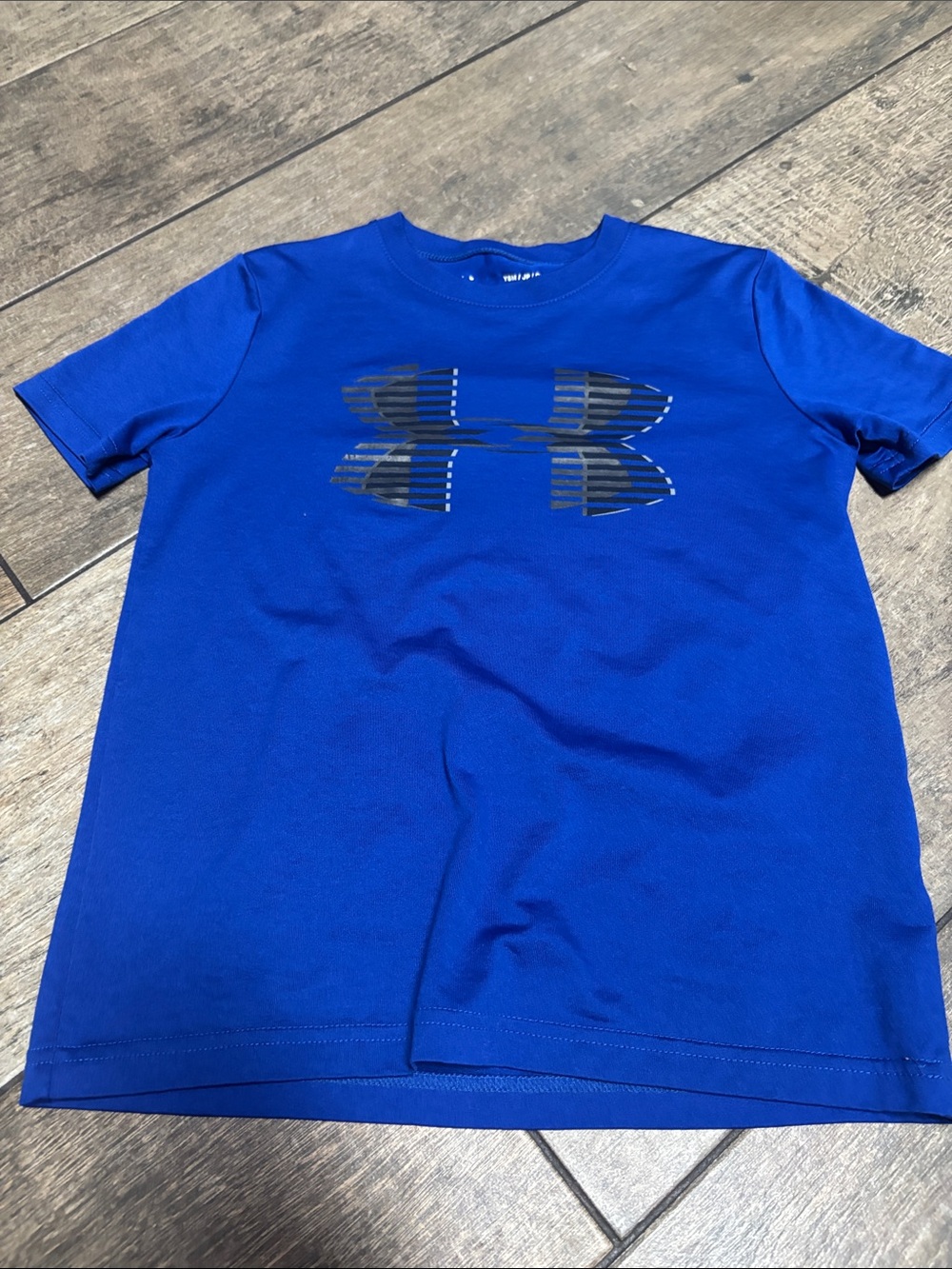 Under Armour Royal Blue Graphic Logo Tee
